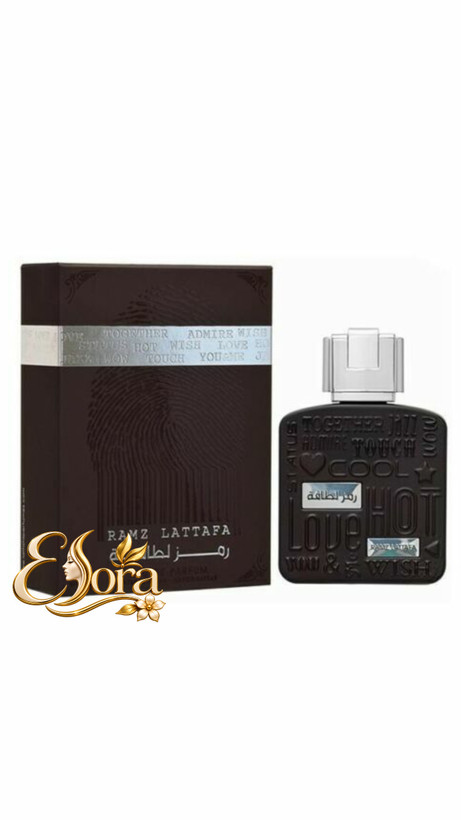 عطر ادکلن رمز لطافه سیلور نقره ای Ramz Lattafa Silver