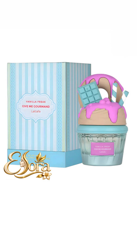 ادکلن وانیلا فریک گیو می گورماند لطافه Lattafa Give Me Gourmand
