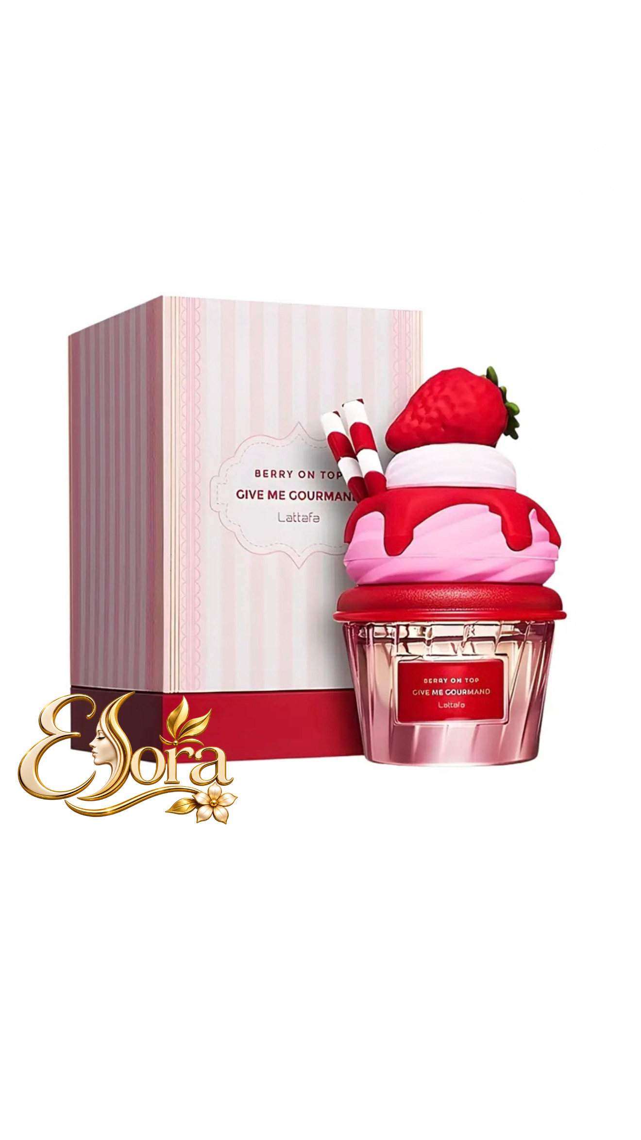 ادکلن بری آن تاپ گیو می گورماند لطافه Lattafa Give Me Gourmand